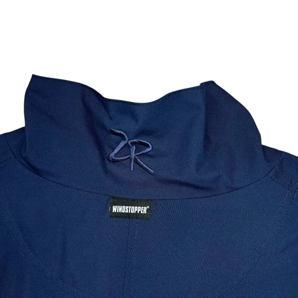 Zero‎ Restriction Windbreaker Men's Size XXL Blue Kelly Plantation Golf 1/2 Zip